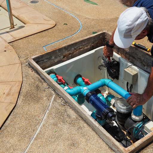 Pool Repair - example of the work