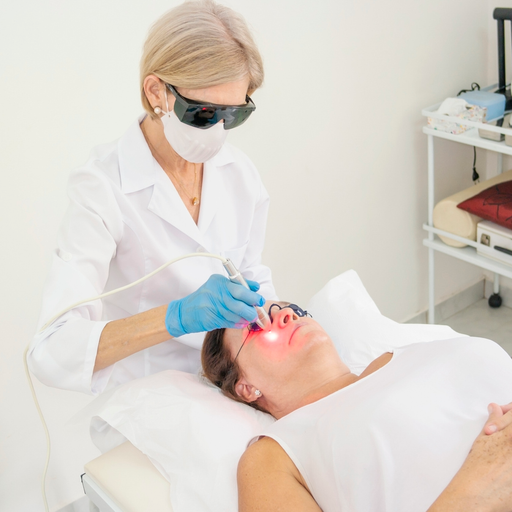 Laser Treatments for Skin - local professional at work