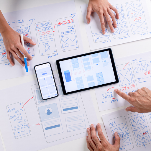 Website Development - local professional at work