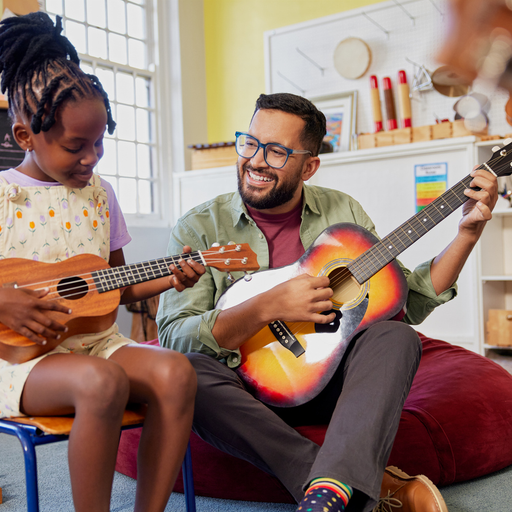 Guitar Lessons - local professional at work
