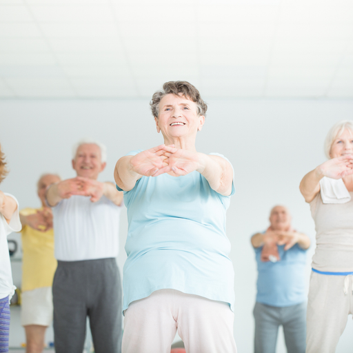 Group Fitness Training - example of the work