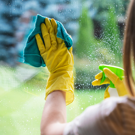 Window Cleaning - local professional at work